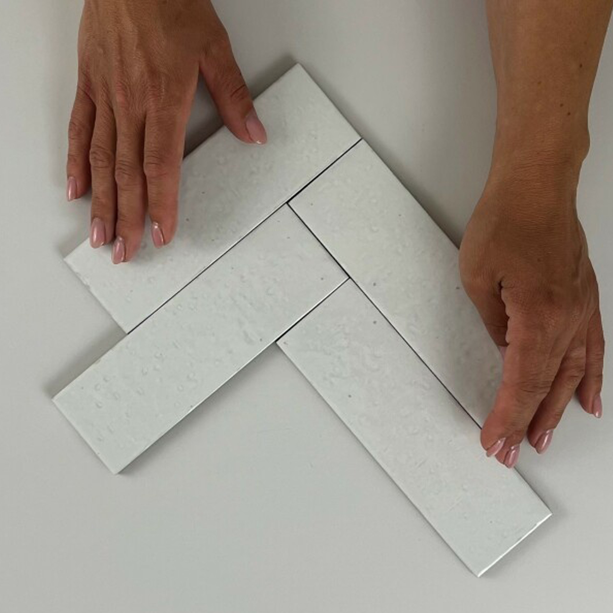 Equipe Ceramicas Kalma White glans 6x18.6cm